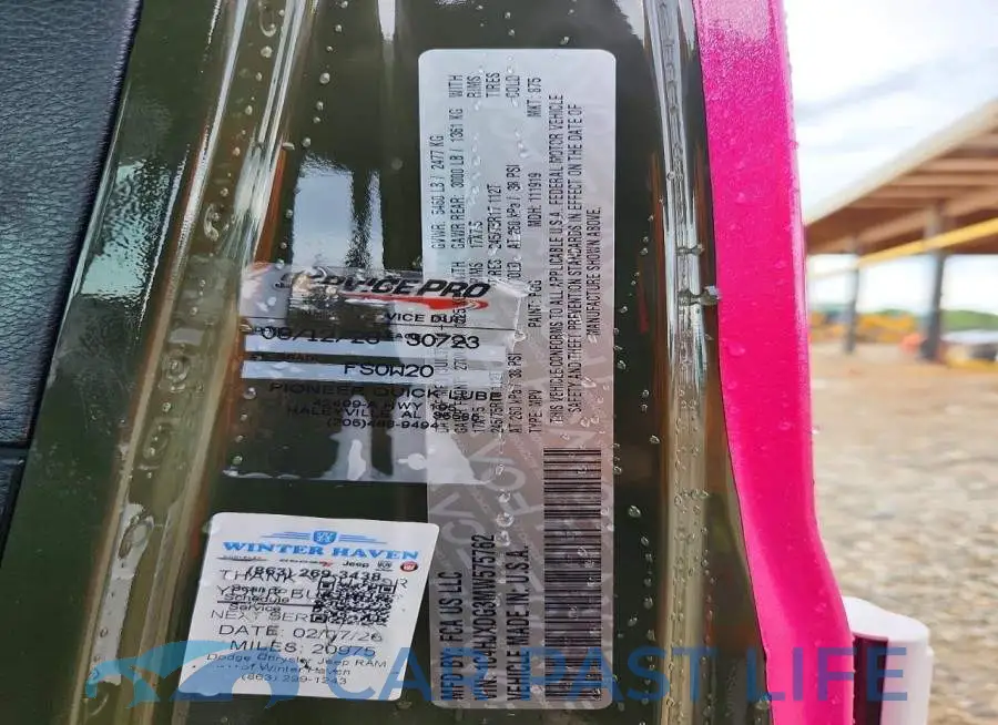 1C4HJXDG3MW575762# 12