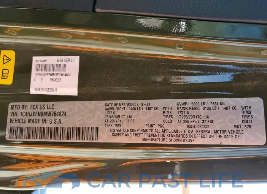 1C4HJXFN8MW764824# 12