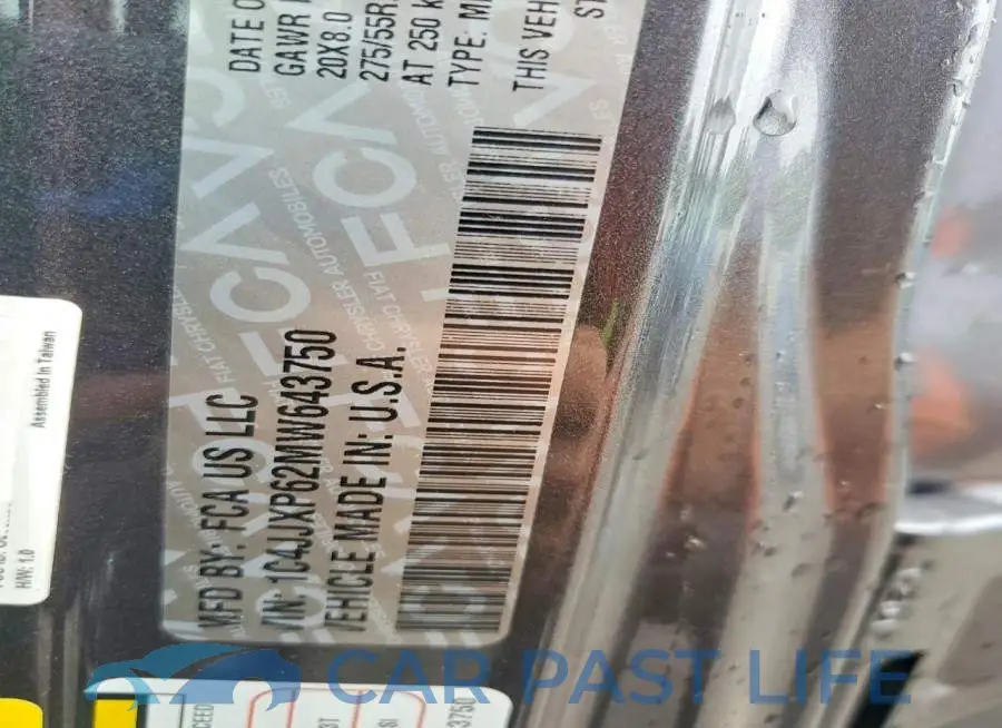 1C4JJXP62MW643750# 13