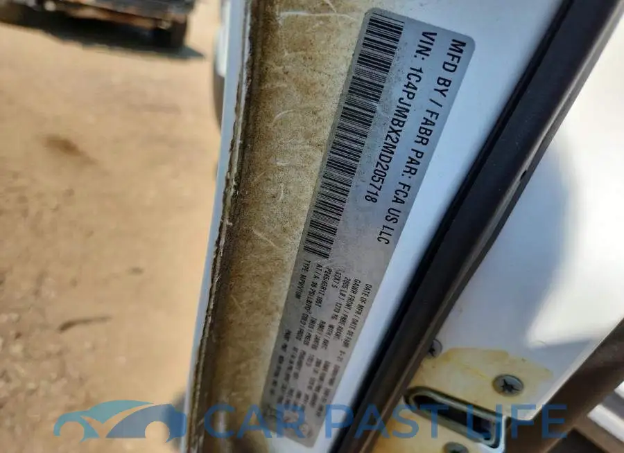 1C4PJMBX2MD205718# 13