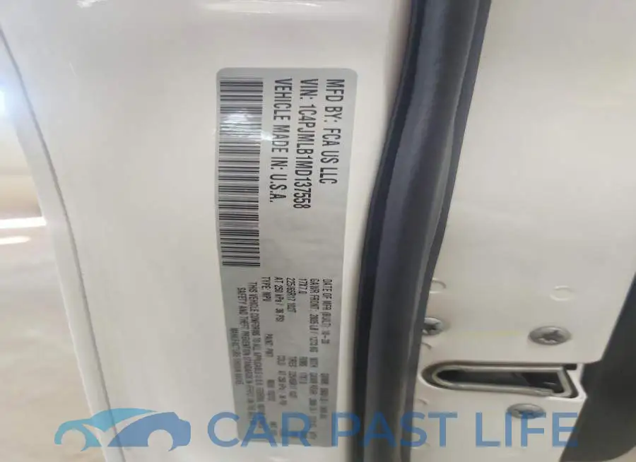 1C4PJMLB1MD137558# 12