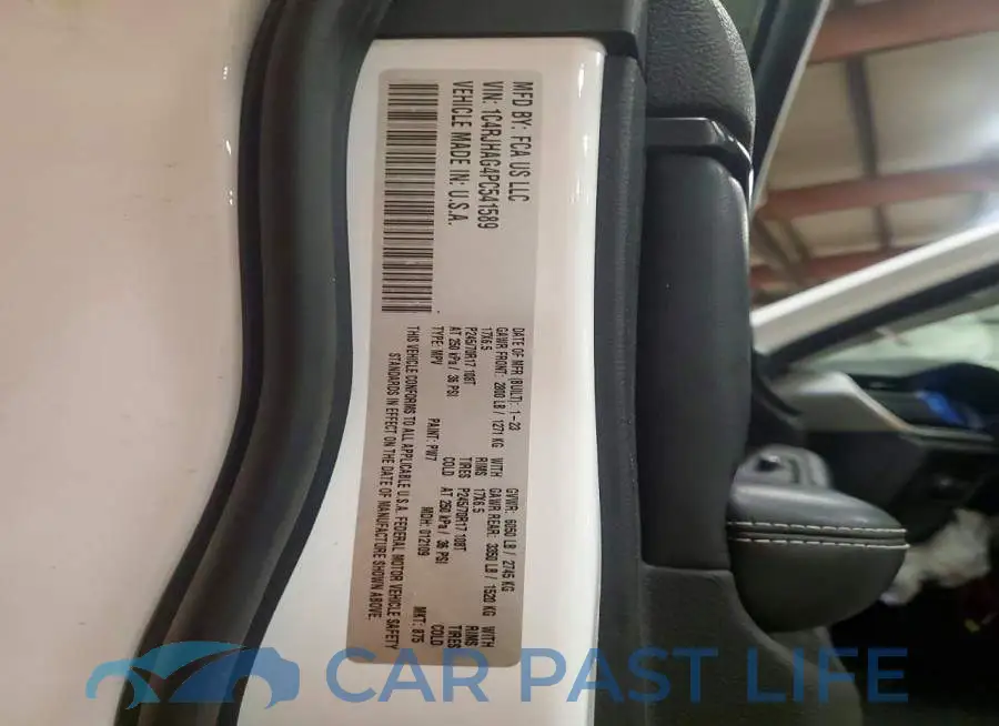 1C4RJHAG4PC541589# 14