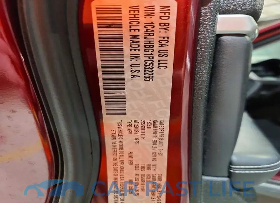 1C4RJHBG1PC532265# 13