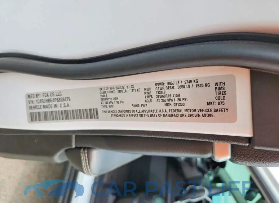 1C4RJHBG4P8898479# 13