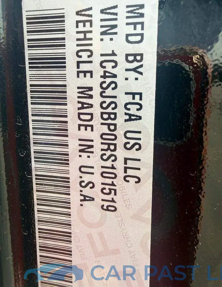 1C4SJSBP0RS101519# 10