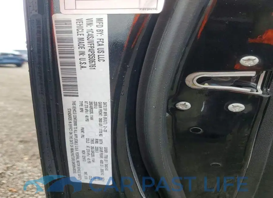 1C4SJVFP4PS506761# 13