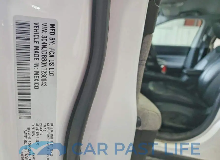 3C4NJDBB0NT230043# 14