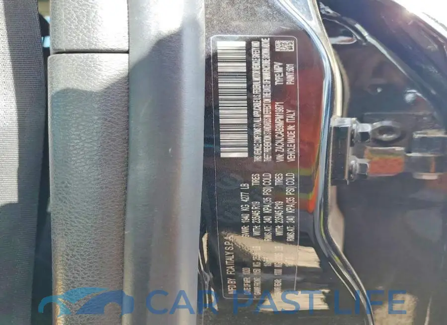 ZACNJCAB9MPM19871# 12