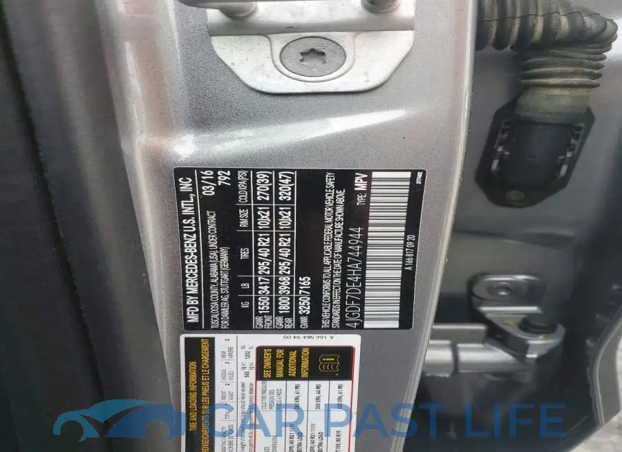 4JGDF7DE4HA744944# 13