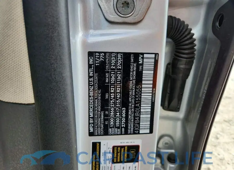 4JGFB4JB0LA155055# 13