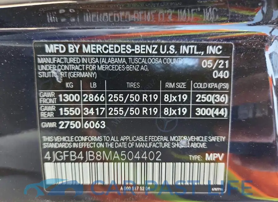4JGFB4JB8MA504402# 13