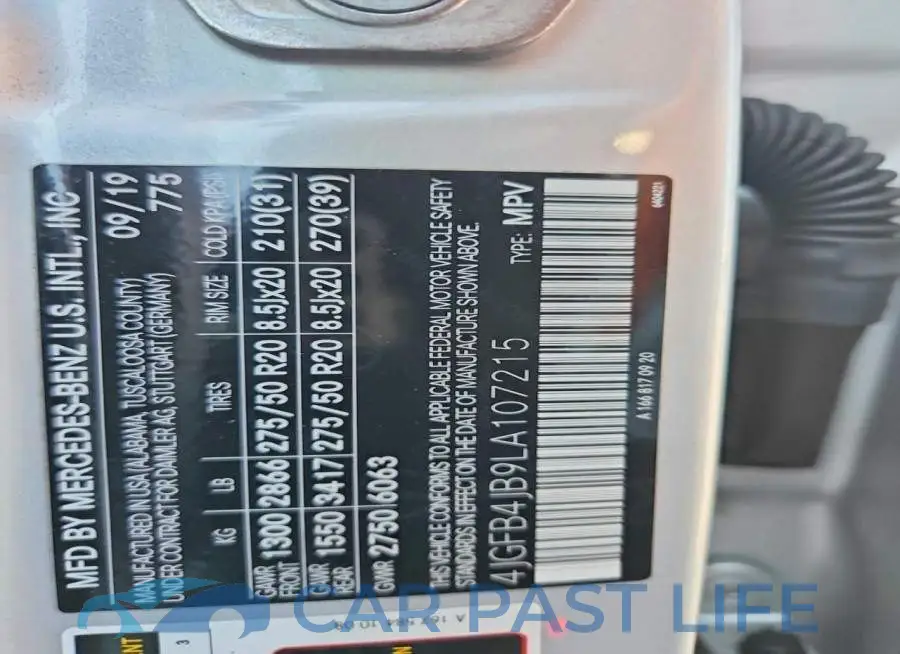 4JGFB4JB9LA107215# 13