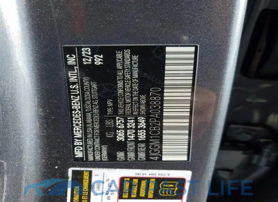 4JGGM1CB2PA038870# 14