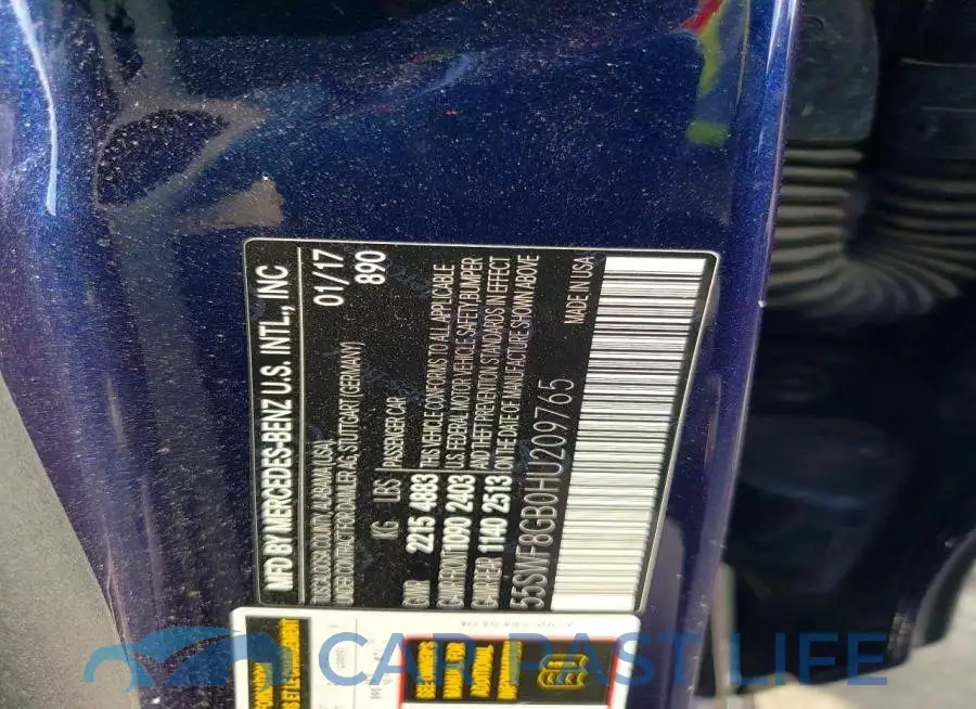 55SWF8GB0HU209765# 12