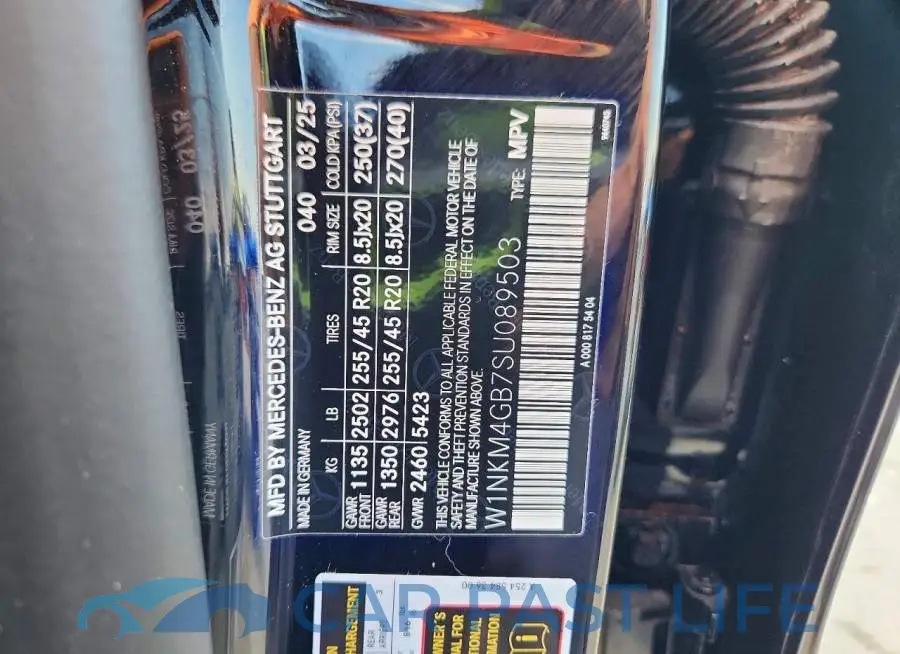 W1NKM4GB7SU089503# 13
