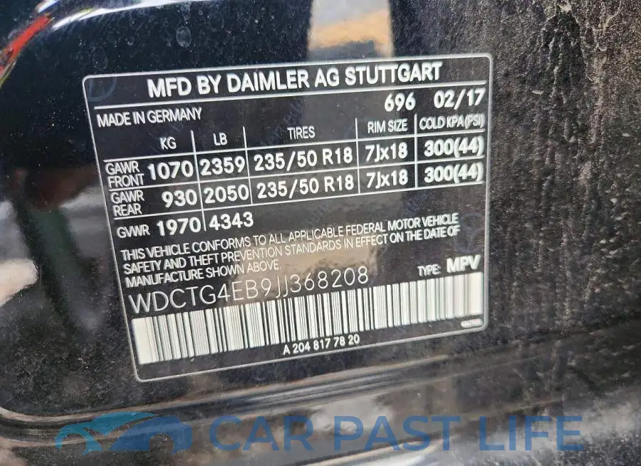 WDCTG4EB9JJ368208# 14