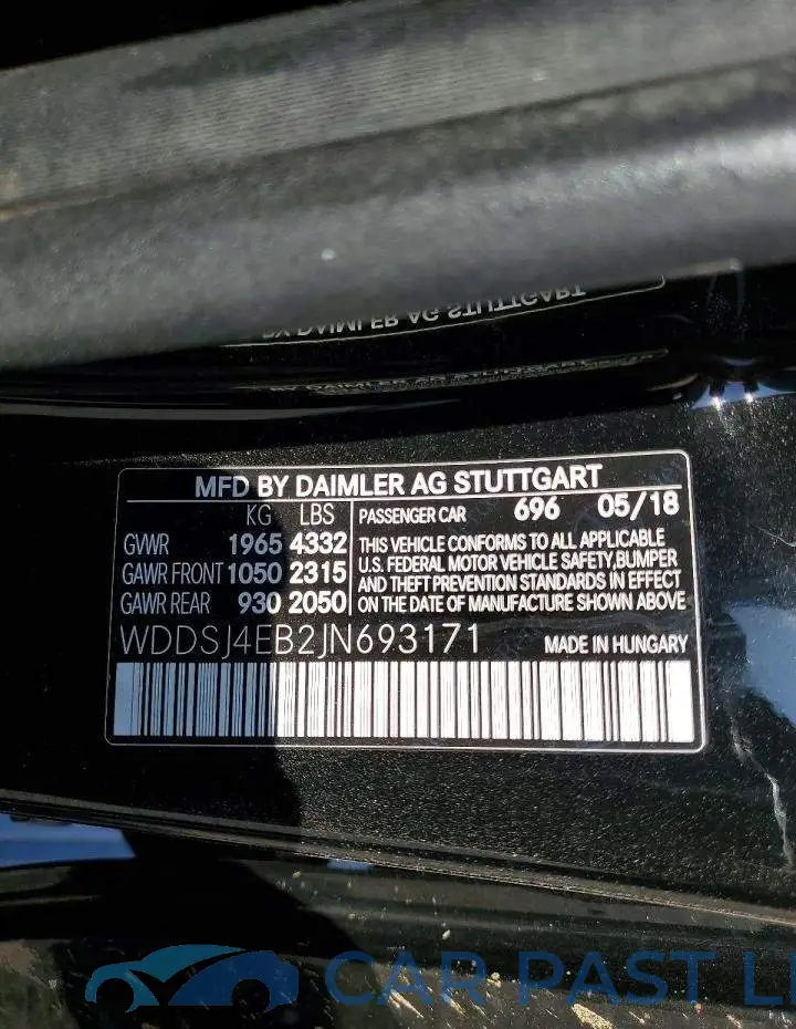 WDDSJ4EB2JN693171# 12