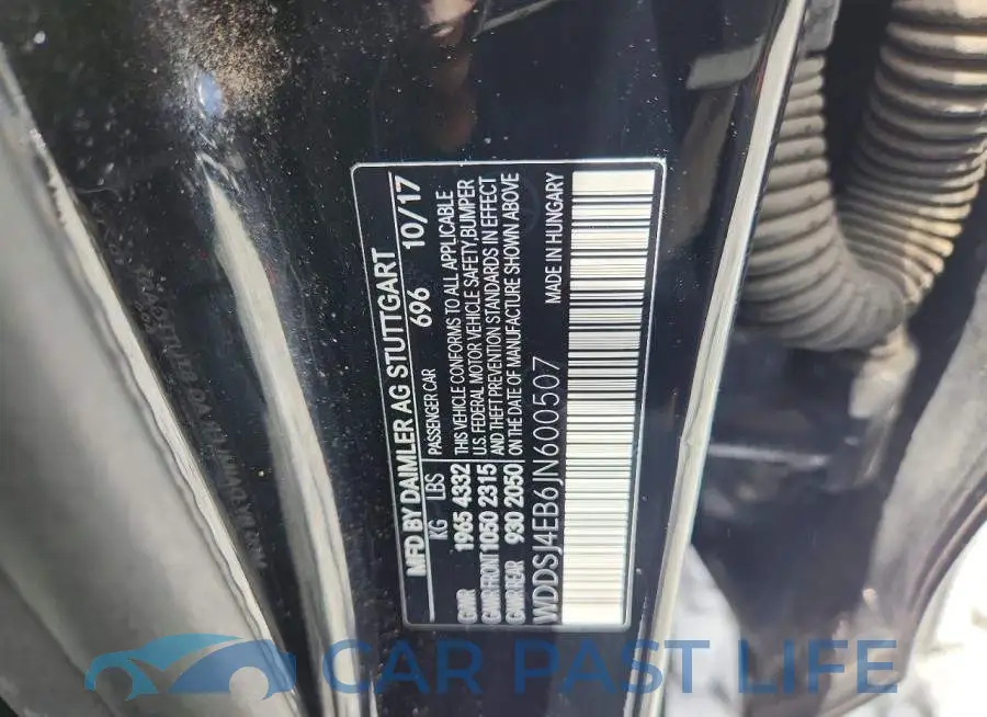 WDDSJ4EB6JN600507# 12