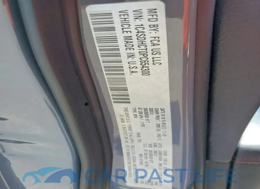 1C4SDHCT0PC654300# 13