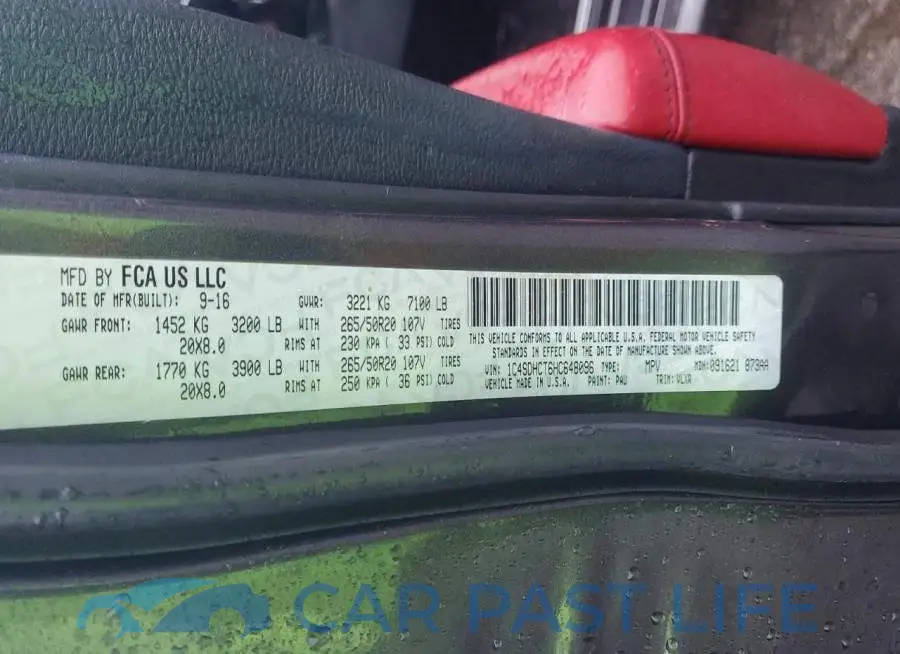 1C4SDHCT6HC648096# 13