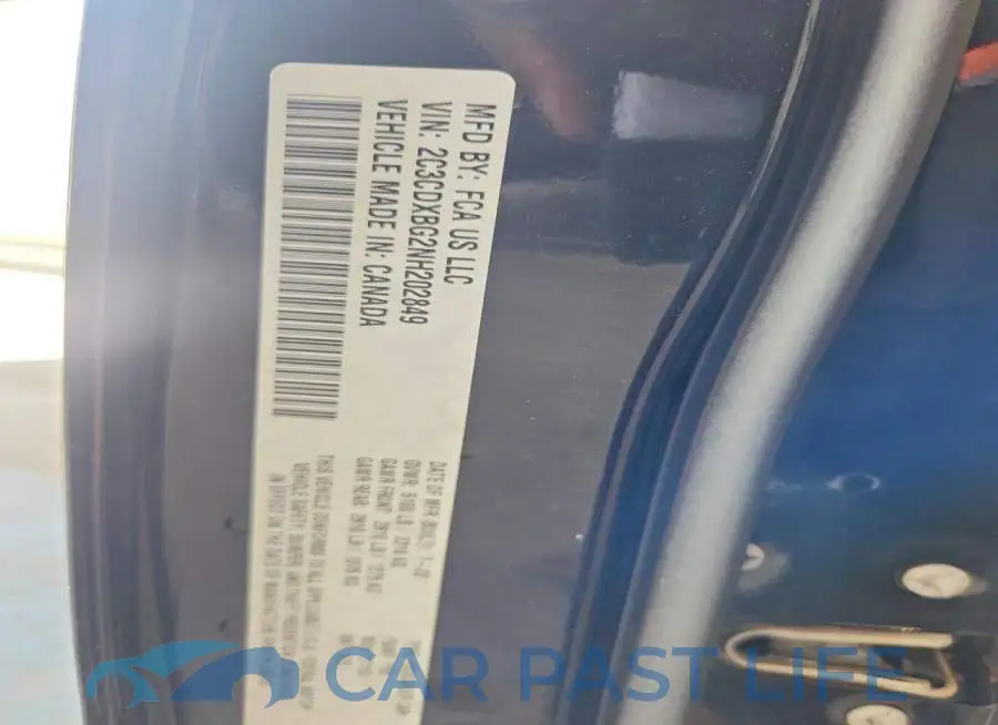 2C3CDXBG2NH202849# 13