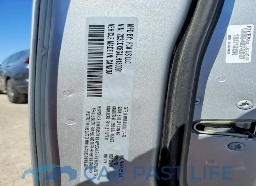 2C3CDXBG4LH180091# 12