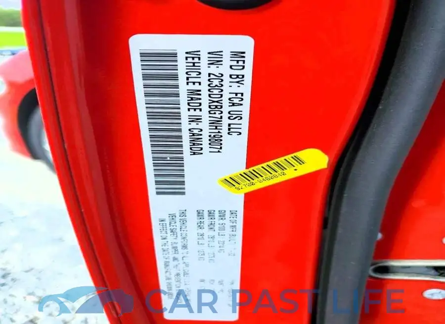2C3CDXBG7NH198071# 12