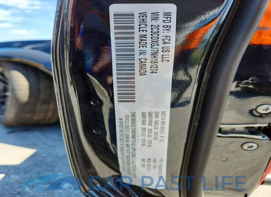 2C3CDXGJ7NH181274# 13