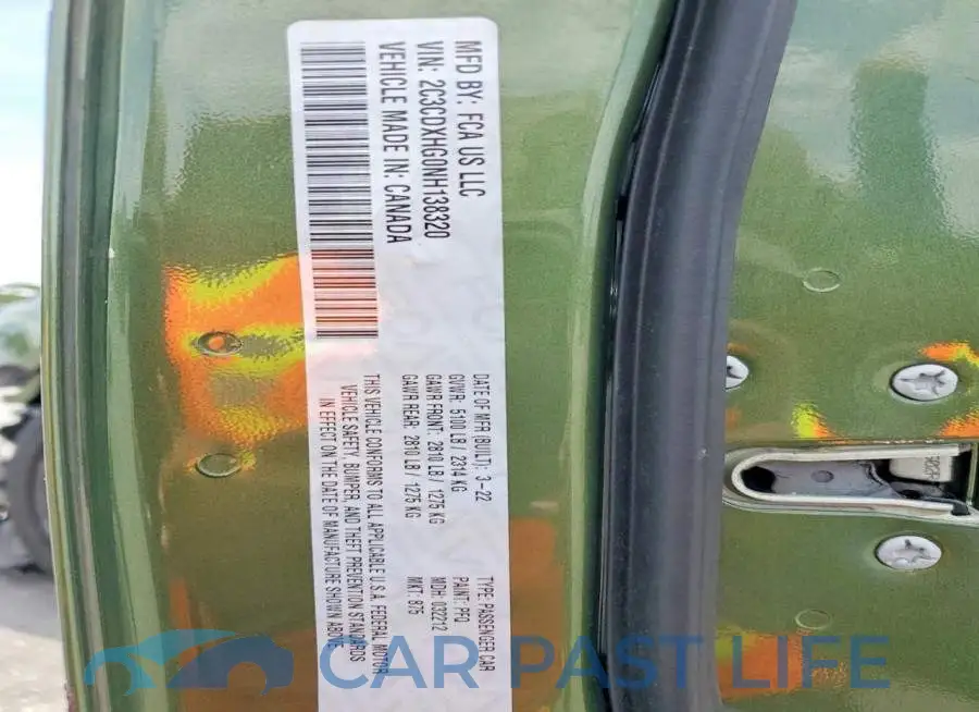 2C3CDXHG0NH138320# 12