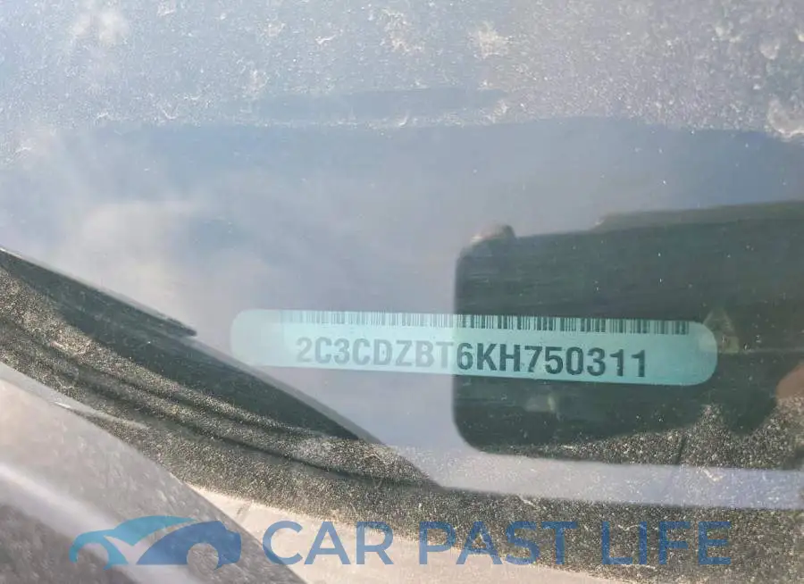 2C3CDZBT6KH750311# 12