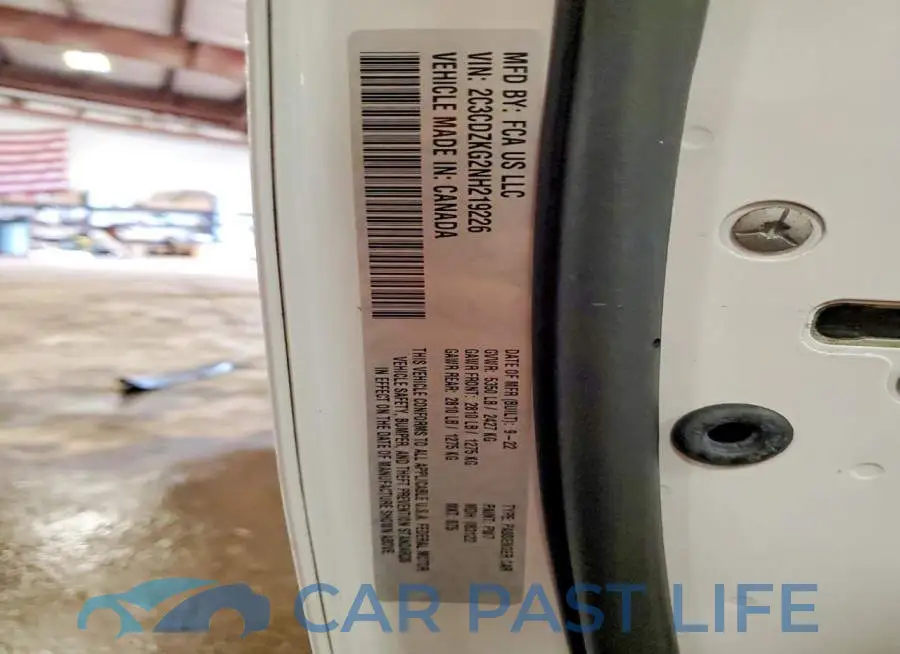 2C3CDZKG2NH219226# 12