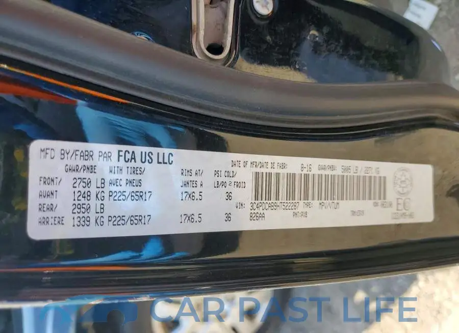 3C4PDCAB9HT522287# 13