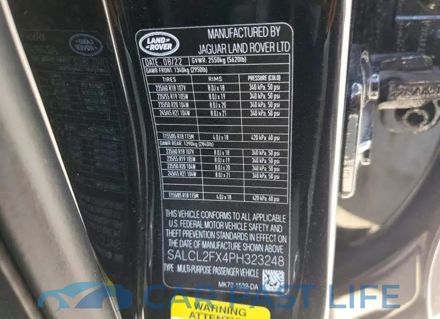 SALCL2FX4PH323248# 13