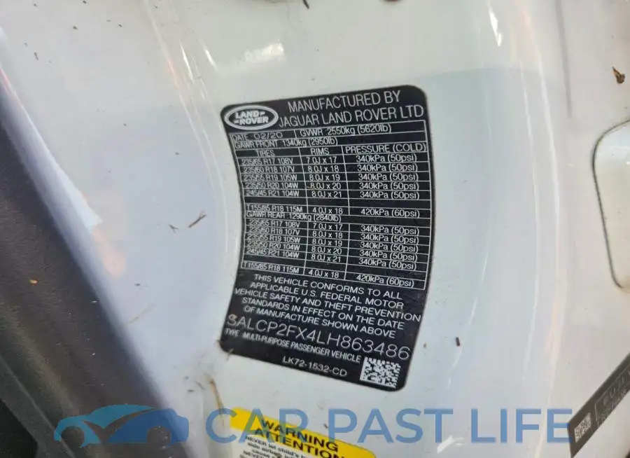 SALCP2FX4LH863486# 13
