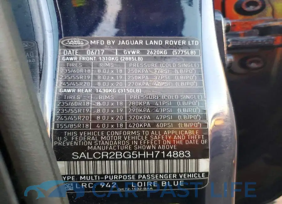 SALCR2BG5HH714883# 13