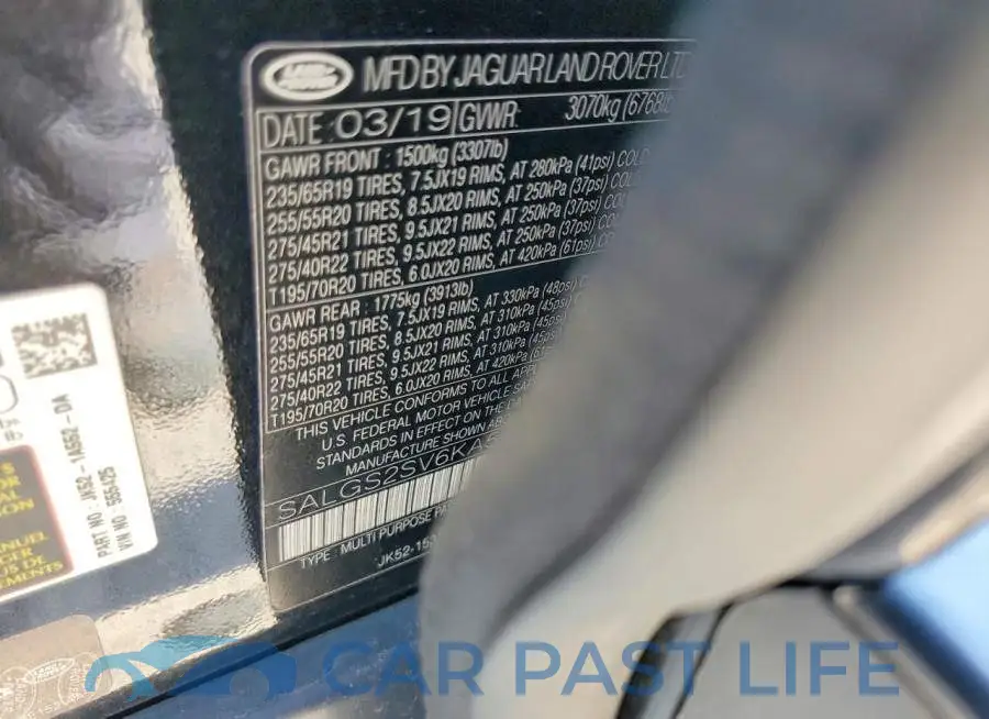 SALGS2SV6KA555425# 13