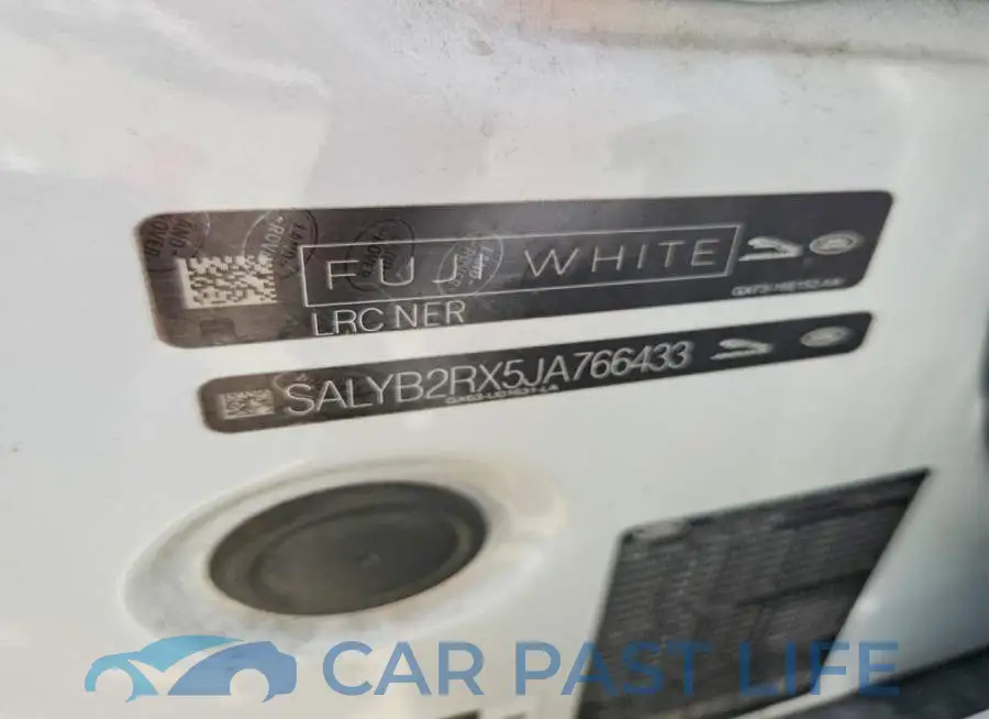 SALYB2RX5JA766433# 13