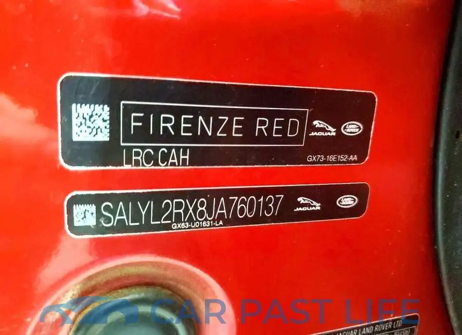 SALYL2RX8JA760137# 12