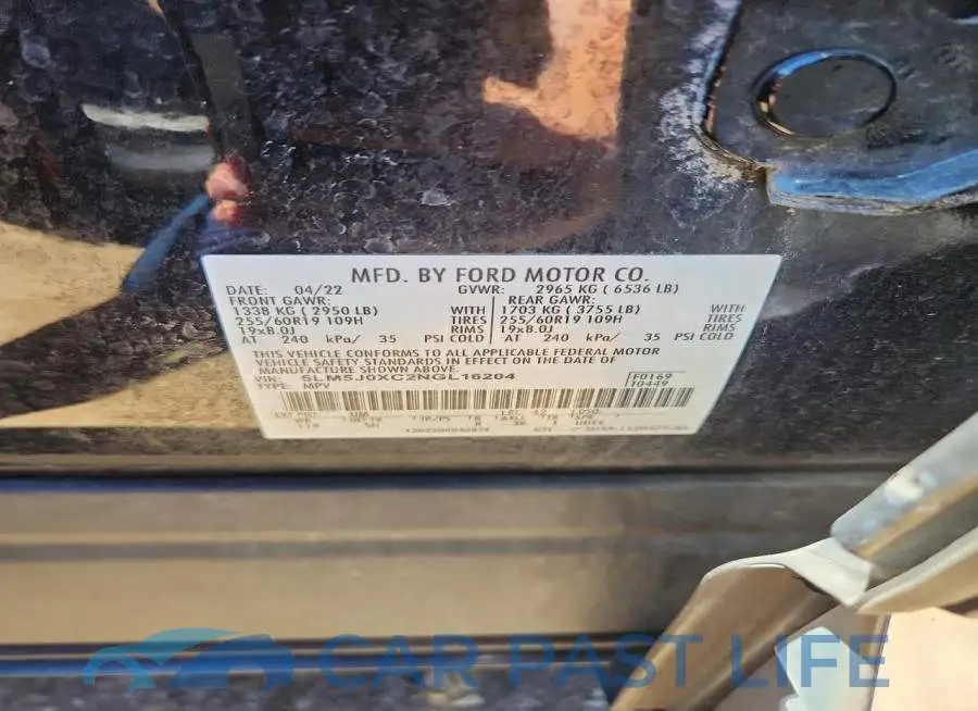 5LM5J0XC2NGL16204# 13