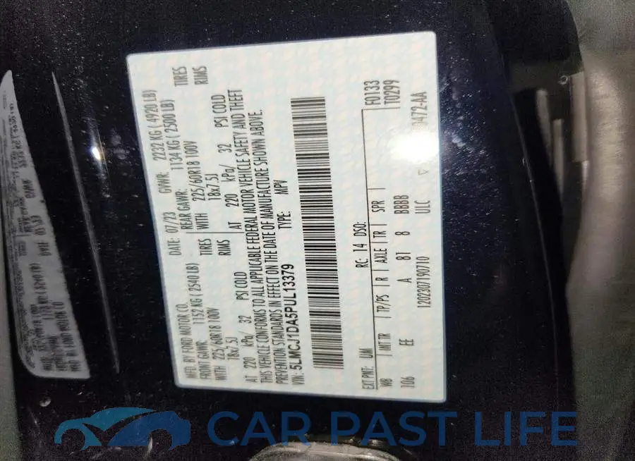 5LMCJ1DA5PUL13379# 14
