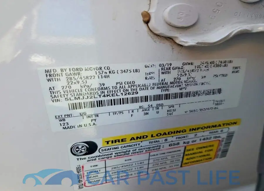 5LMJJ2LT4KEL12629# 13