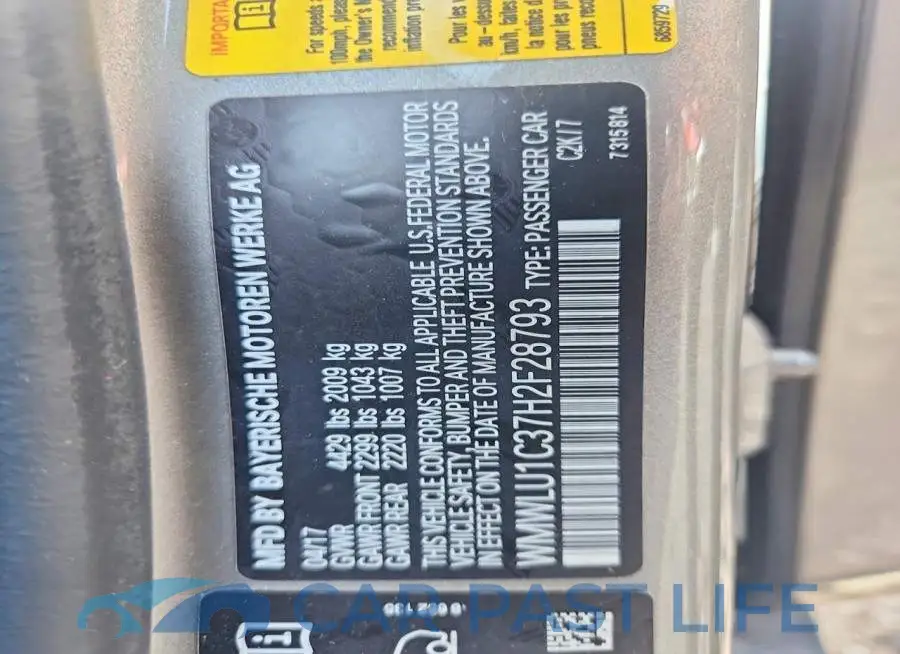 WMWLU1C37H2F28793# 12