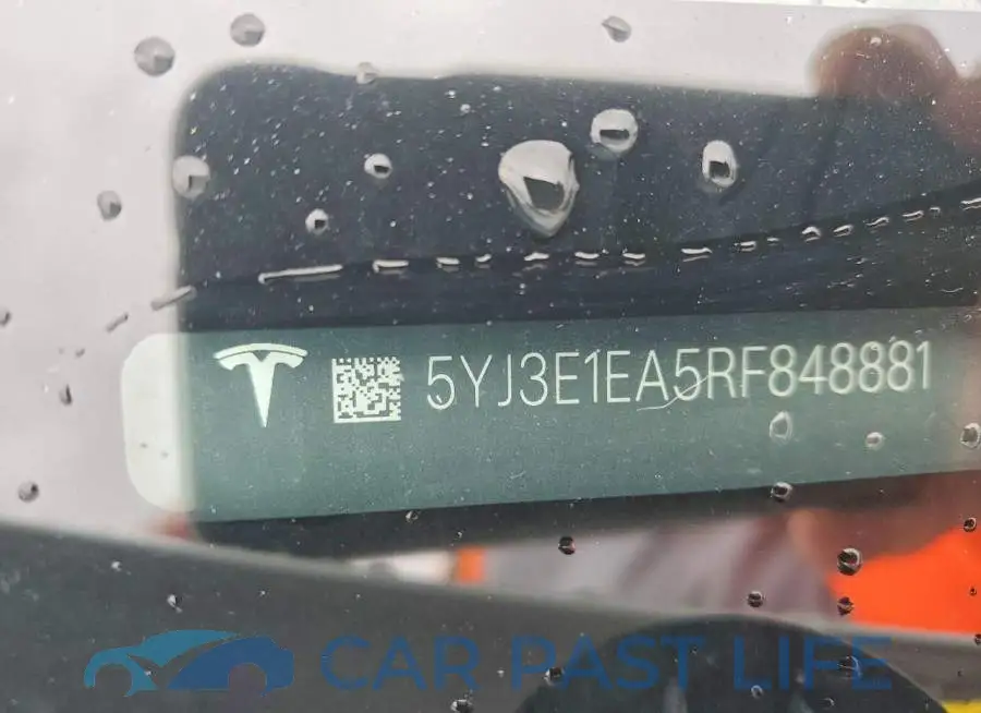 5YJ3E1EA5RF848881# 12