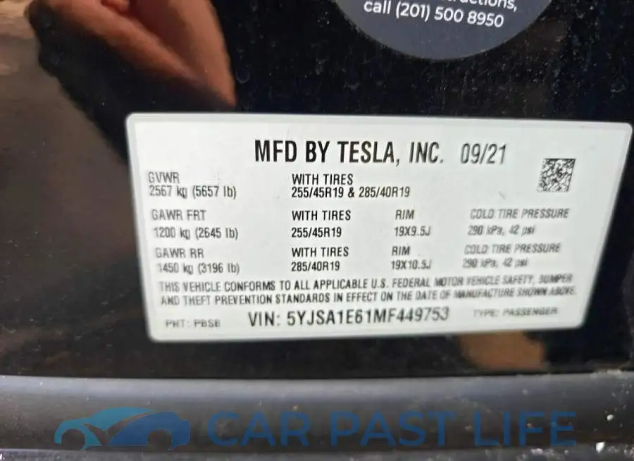 5YJSA1E61MF449753# 12