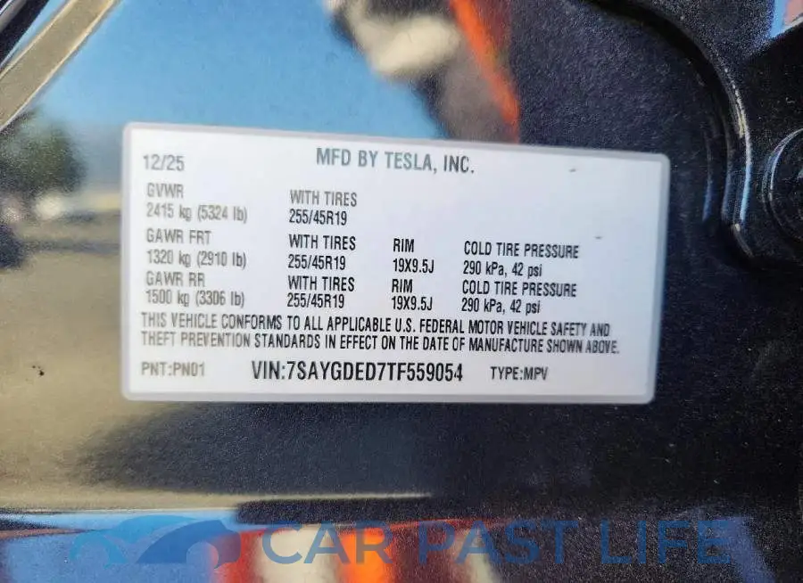 7SAYGDED7TF559054# 14