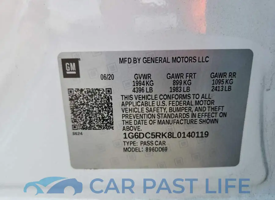 1G6DC5RK8L0140119# 13