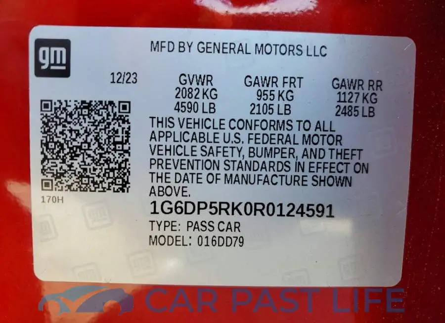 1G6DP5RK0R0124591# 12