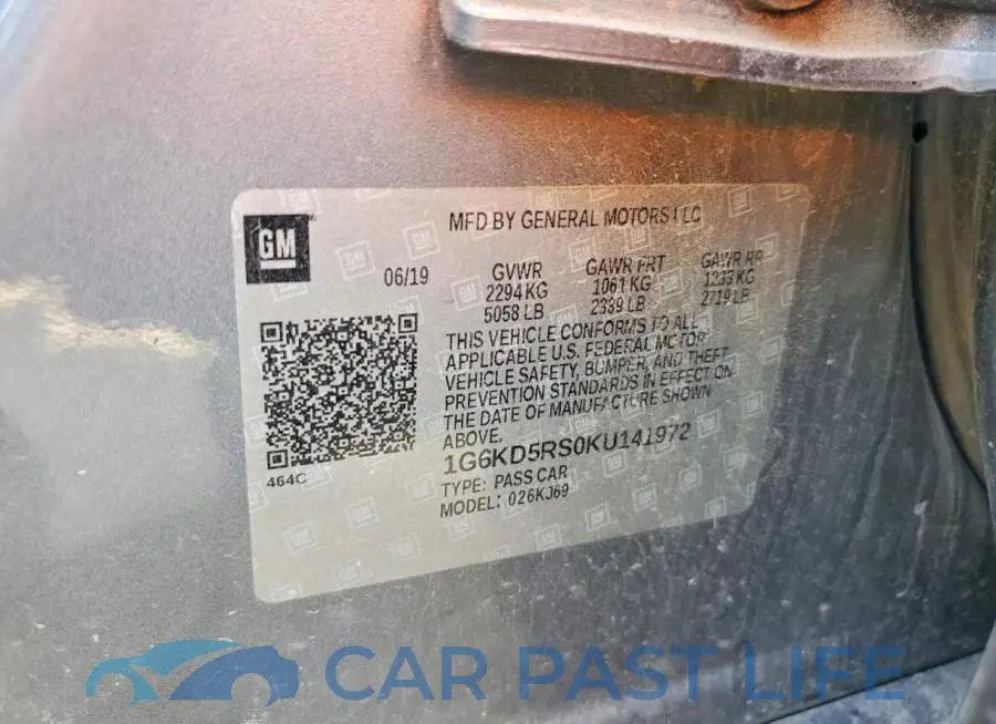1G6KD5RS0KU141972# 12