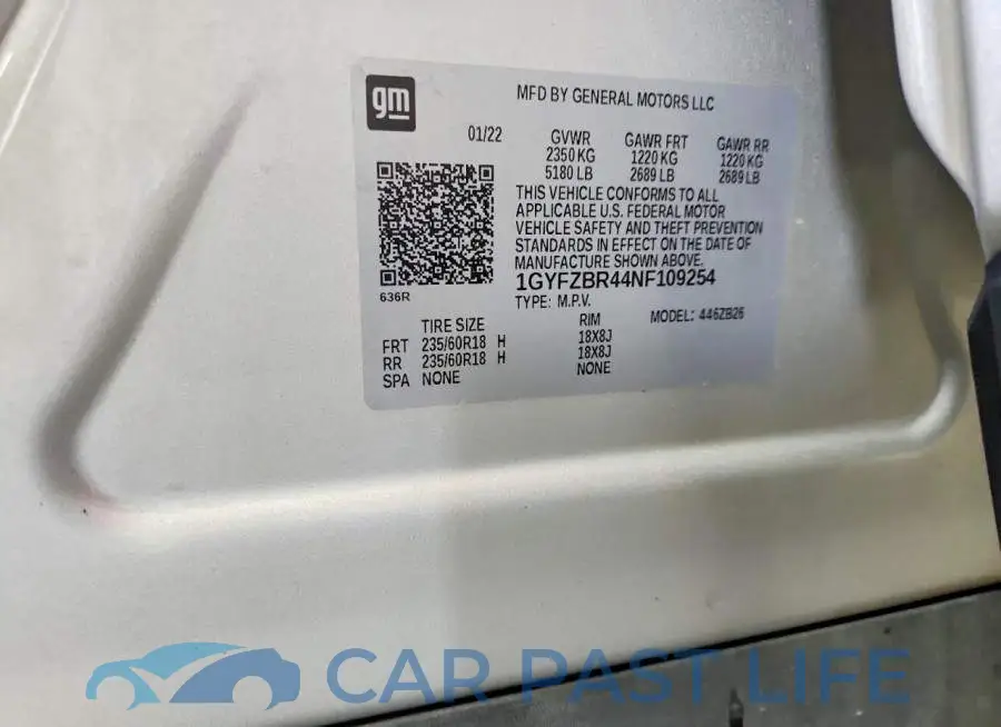 1GYFZBR44NF109254# 12
