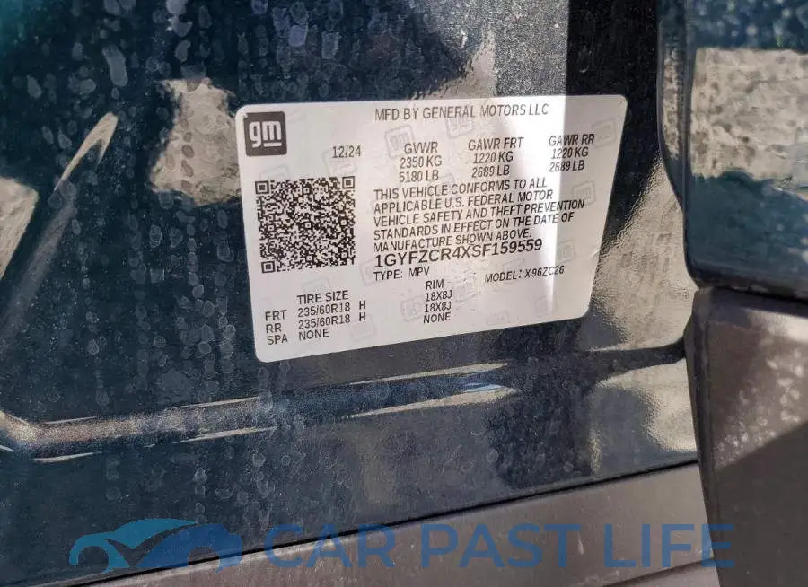 1GYFZCR4XSF159559# 13